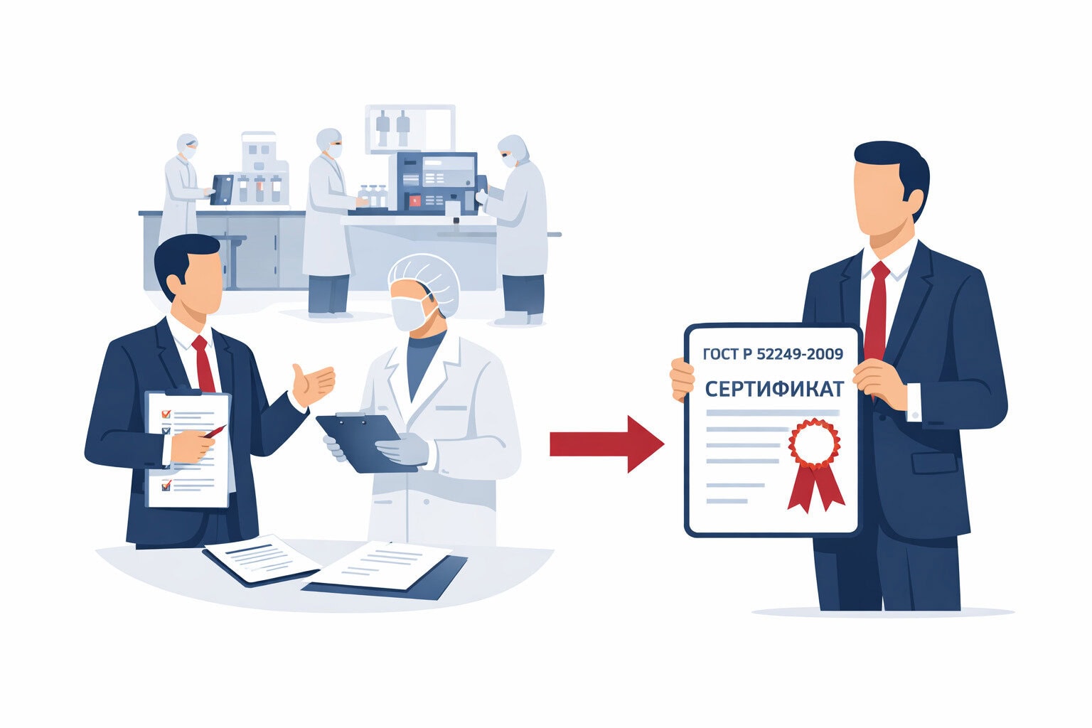 Процедура сертификации ГОСТ Р 52249-2009 в Оренбурге